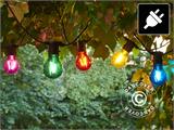 LED lempučių girliandos pradinis rinkinys, Tobias, 4,5m, Įvairių spalvų