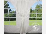 Revestimento marquise e canto pacote cortina, Branco, para tendas 4x8m SEMI PRO Plus