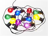 LED lampiņu virtenes papildinājuma komplekts, Tobias, 4,5m, Daudzkrāsains