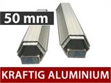 Aluminiumsramme til quick-up teltet FleXtents Xtreme 50 4x8m, 6 ben, 50mm