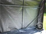 Namiot magazynowy PRO 2x2x2m PE, z Podłogą, Szary
