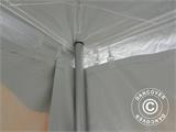 Pole tent 5x10m PVC, Blanc