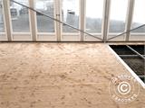Suelo de madera para carpa para fiestas, 150x50x2,2cm, Pino, 0,75 m²