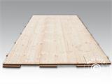 Podłoga drewniana do namiotu imprezowego, 150x50x2,2 cm, Sosna, 72 m²