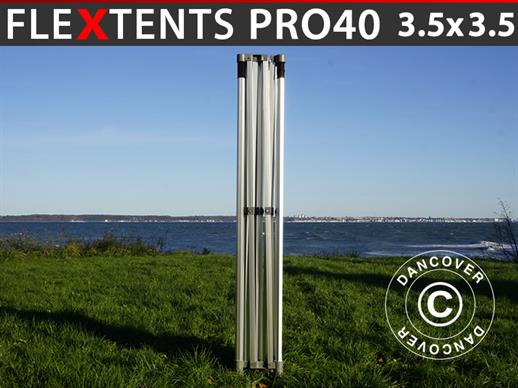 Aluminiumsramme til quick-up teltet FleXtents PRO 3,5x3,5m, 40mm