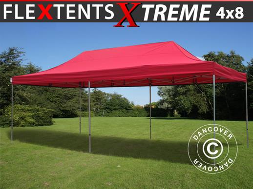 Namiot Ekspresowy FleXtents Xtreme 60 4x8m Czerwony