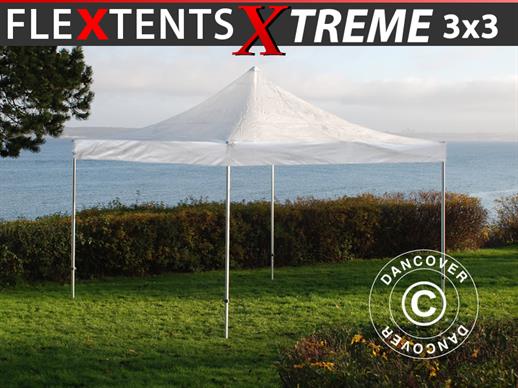 Quick-up telt FleXtents Xtreme 50 3x3m Transparent