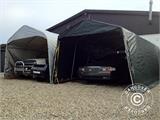 Folding garage (MC), 1.4x3.6x1.8 m, Grey