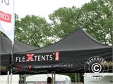 Pop up gazebo FleXtents Xtreme 50 4x6 m Grey, incl. 8 sidewalls