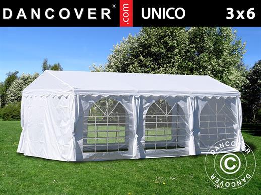 Namiot imprezowy UNICO 3x6m,  Biały