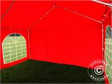 Namiot imprezowy UNICO 4x4m, Czerwony