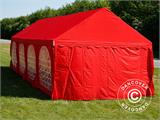 Namiot imprezowy UNICO 4x8m, Czerwony