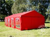 Namiot imprezowy UNICO 5x8m, Czerwony