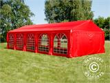 Namiot imprezowy UNICO 5x10m, Czerwony