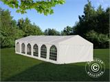 Tenda para festas, SEMI PRO Plus CombiTents®7x12m 4 em 1, Branco