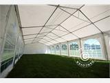 Pasākumu telts, SEMI PRO Plus CombiTents® 8x16 (2,6)m 6-vienā, Balts