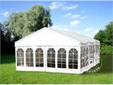 Professional šator za zabave EventZone 6x9m PVC, Bijela