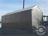 Namiot magazynowy PRO XL 4x10x3,5x4,59m, PE, Szary