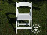 Sulankstoma kėdė 44x46x77cm, Balta, 8 vnt.