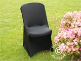 Cubierta flexible para silla 48x43x89cm, Negro (10 piezas) SOLO QUEDAN 1 SETS